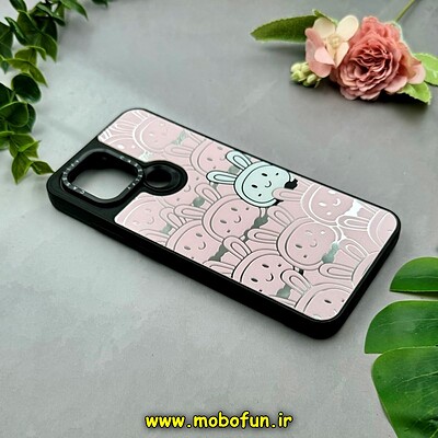 قاب گوشی Redmi A1 Plus - Redmi A2 Plus - Poco C50 شیائومی پشت گلس آینه ای اورجینال CASETIFY طرح خرگوش کد 15232