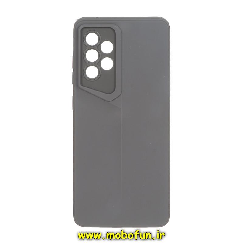قاب گوشی Galaxy A52 4G - Galaxy A52 5G - Galaxy A52S سامسونگ Porsche Design سیلیکونی ژله ای محافظ لنز دار خاکستری کد 29202