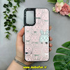 قاب گوشی Galaxy A14 سامسونگ پشت گلس آینه ای اورجینال CASETIFY طرح خرگوش کد 15241