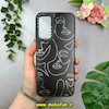 قاب گوشی Galaxy A14 سامسونگ پشت گلس آینه ای اورجینال CASETIFY طرح هنر کد 15245