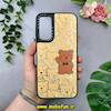 قاب گوشی Galaxy A24 سامسونگ پشت گلس آینه ای اورجینال CASETIFY طرح تدی کد E18-15249
