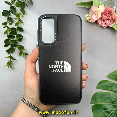 قاب گوشی Galaxy A24 سامسونگ پشت گلس آینه ای اورجینال CASETIFY طرح The North Face کد 15251