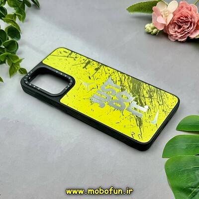 قاب گوشی Galaxy A33 سامسونگ پشت گلس آینه ای اورجینال CASETIFY طرح Just Do It کد 15259