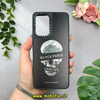 قاب گوشی Galaxy A53 سامسونگ پشت گلس آینه ای اورجینال CASETIFY طرح اسکلت کد 15272