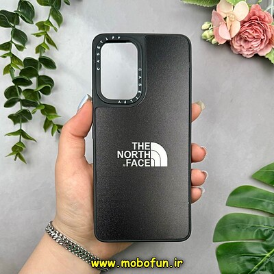 قاب گوشی Galaxy A53 سامسونگ پشت گلس آینه ای اورجینال CASETIFY طرح The North Face کد 15273