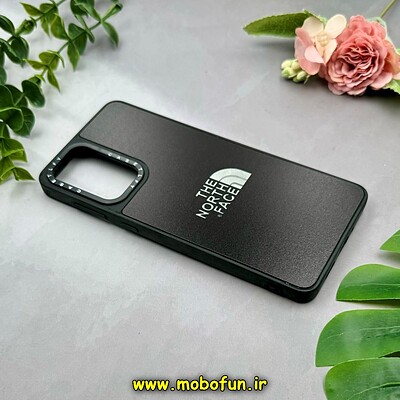 قاب گوشی Galaxy A73 سامسونگ پشت گلس آینه ای اورجینال CASETIFY طرح The North Face کد 15283