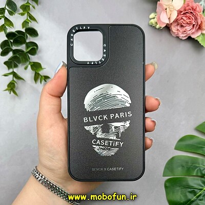 قاب گوشی iPhone 12 - iPhone 12 Pro آیفون پشت گلس آینه ای اورجینال CASETIFY طرح اسکلت کد 15297