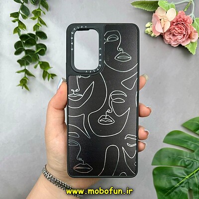 قاب گوشی Redmi Note 10 Pro 4G - Redmi Note 10 Pro Max شیائومی پشت گلس آینه ای اورجینال CASETIFY طرح هنر کد 15315