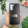 قاب گوشی Galaxy S21 FE سامسونگ پشت گلس آینه ای اورجینال CASETIFY طرح The North Face کد 15334