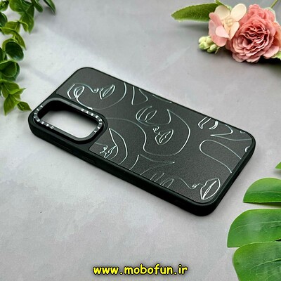 قاب گوشی Galaxy S23 FE سامسونگ پشت گلس آینه ای اورجینال CASETIFY طرح هنر کد 15349