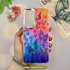 قاب گوشی Galaxy A05S سامسونگ اورجینال فانتزی سخت MORE لیزری کرومی طرح پروانه ای کد 15621