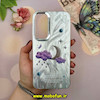 قاب گوشی Galaxy A35 سامسونگ اورجینال فانتزی سخت MORE لیزری کرومی طرح ابر و ماه کد 15671