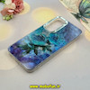 قاب گوشی Galaxy A35 سامسونگ اورجینال فانتزی سخت MORE لیزری کرومی طرح گل کد 15672