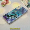قاب گوشی Galaxy A30S - Galaxy A50S - Galaxy A50 سامسونگ اورجینال فانتزی سخت MORE لیزری کرومی طرح گل کد 15677