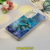 قاب گوشی Galaxy A55 سامسونگ اورجینال فانتزی سخت MORE لیزری کرومی طرح گل کد 15695