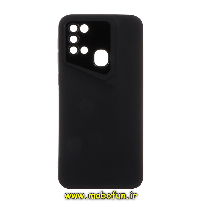 قاب گوشی Galaxy M31 - Galaxy M31 Prime سامسونگ Porsche Design سیلیکونی ژله ای محافظ لنز دار مشکی کد 29249