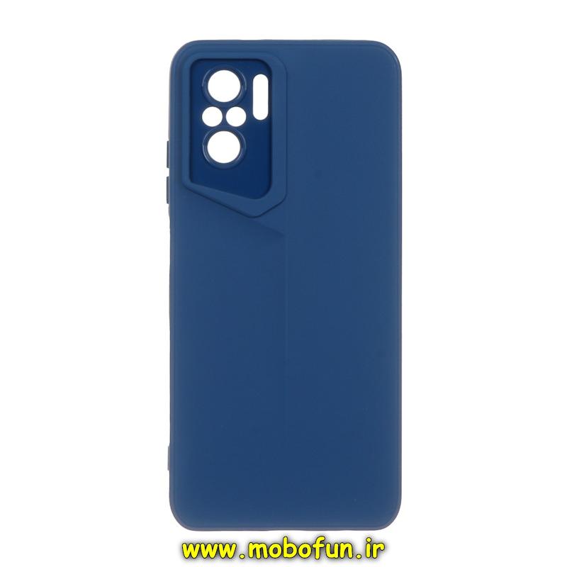 قاب گوشی Redmi Note 10 4G - Redmi Note 10s - Poco M5S شیائومی Porsche Design سیلیکونی ژله ای محافظ لنز دار سرمه ای کد 29407