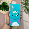 قاب گوشی Galaxy A14 سامسونگ سیلیکونی پاک کنی طرح سالیوان کارخانه هیولاها برجسته آبی کد 15550