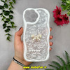 قاب گوشی iPhone 12 Pro Max آیفون ماربل لاکچری بالشتی ژله ای محافظ لنزدار طرح پاپیون کد 15820