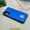 قاب گوشی Galaxy A23 سامسونگ پافر چرمی فانتزی Hard محافظ لنز دار طرح Adidas کد 16019