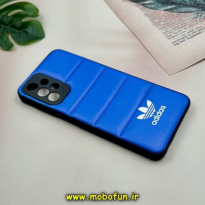 قاب گوشی Galaxy A23 سامسونگ پافر چرمی فانتزی Hard محافظ لنز دار طرح Adidas کد 16019