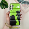 قاب گوشی Galaxy A15 سامسونگ پافر چرمی فانتزی Hard محافظ لنز دار طرح The North Face کد 16031
