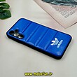 قاب گوشی Galaxy A24 سامسونگ پافر چرمی فانتزی Hard محافظ لنز دار طرح Adidas کد 16036