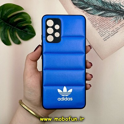 قاب گوشی Galaxy A32 4G سامسونگ پافر چرمی فانتزی Hard محافظ لنز دار طرح Adidas کد 16046