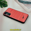 قاب گوشی Galaxy A34 سامسونگ پافر چرمی فانتزی Hard محافظ لنز دار طرح NIKE نارنجی کد 16055