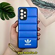 قاب گوشی Galaxy A52 4G - Galaxy A52 5G - Galaxy A52S سامسونگ پافر چرمی فانتزی Hard محافظ لنز دار طرح Adidas کد 16059