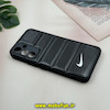 قاب گوشی Galaxy A54 سامسونگ پافر چرمی فانتزی Hard محافظ لنز دار طرح NIKE مشکی کد 16069