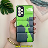 قاب گوشی Galaxy A73 سامسونگ پافر چرمی فانتزی Hard محافظ لنز دار طرح The North Face  کد 16082