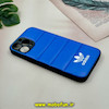 قاب گوشی iPhone 13 Pro Max آیفون پافر چرمی فانتزی Hard محافظ لنز دار طرح Adidas کد 16118