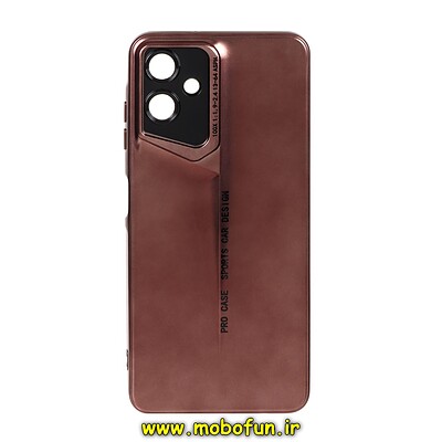 قاب گوشی Galaxy A06 سامسونگ سری Porsche Design پورش دیزاین Hard LUXURY محافظ لنز دار مسی کد 29682