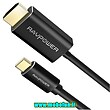 کابل تبدیل USB-C به HDMI راو پاور مدل RP-CB006 طول 1.82 متر