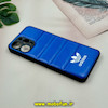 قاب گوشی Redmi 12 - Poco M6 Pro 5G شیائومی پافر چرمی فانتزی Hard محافظ لنز دار طرح Adidas کد 16121