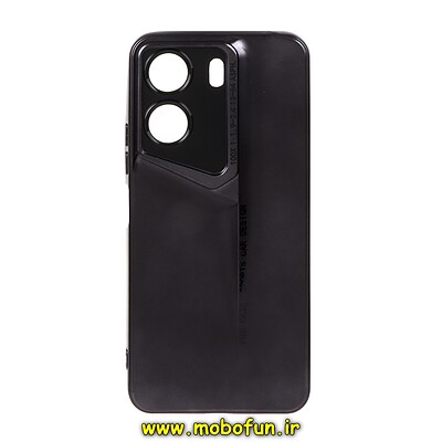 قاب گوشی Redmi 13C - Poco C65 شیائومی سری Porsche Design پورش دیزاین Hard LUXURY محافظ لنز دار مشکی کد 29903