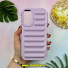 قاب گوشی Galaxy A15 سامسونگ پافر ژله ای ضدضربه ایربگ دار کپسولی یاسی کد 16140