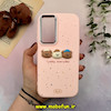 قاب گوشی Galaxy A55 سامسونگ سیلیکونی فانتزی برجسته لنز کرومی لاکچری طرح Lucky everyday گلبهی کد 16280