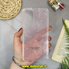 قاب گوشی Galaxy A35 سامسونگ طلقی شیشه ای شفاف اکلیلی طرح پاپیون نگین دار کد 16311