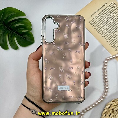 قاب گوشی Galaxy A15 سامسونگ اورجینال POUTAP CASE فانتزی سه بعدی لنز کرومی طرح گل زیبا کد 16342