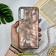 قاب گوشی Galaxy A30S - Galaxy A50S - Galaxy A50 سامسونگ اورجینال POUTAP CASE فانتزی سه بعدی لنز کرومی طرح گل زیبا کد 16346