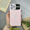 قاب گوشی iPhone 13 Pro Max آیفون PVD مدل AUTO FOCUS محافظ لنز دار صورتی کد 16849