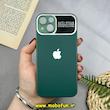قاب گوشی iPhone 13 آیفون PVD مدل AUTO FOCUS محافظ لنز دار سبز کد 16841