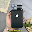 قاب گوشی iPhone 13 آیفون PVD مدل AUTO FOCUS محافظ لنز دار مشکی کد 16843