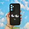 قاب گوشی Galaxy A25 سامسونگ طرح سیلیکونی Solid عروسکی فانتزی چاپی محافظ لنزدار طرح چشم مشکی کد 17040