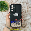قاب گوشی Galaxy A25 سامسونگ طرح سیلیکونی Solid عروسکی فانتزی چاپی محافظ لنزدار طرح The North Face کد 17045