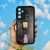 قاب گوشی Galaxy A25 سامسونگ طرح سیلیکونی Solid عروسکی فانتزی چاپی محافظ لنزدار طرح باب اسفنجی مشکی کد 17046