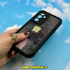 قاب گوشی Galaxy A35 سامسونگ طرح سیلیکونی Solid عروسکی فانتزی چاپی محافظ لنزدار طرح باب اسفنجی مشکی کد 17066