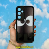 قاب گوشی Galaxy A35 سامسونگ طرح سیلیکونی Solid عروسکی فانتزی چاپی محافظ لنزدار طرح چشم مشکی کد 17068